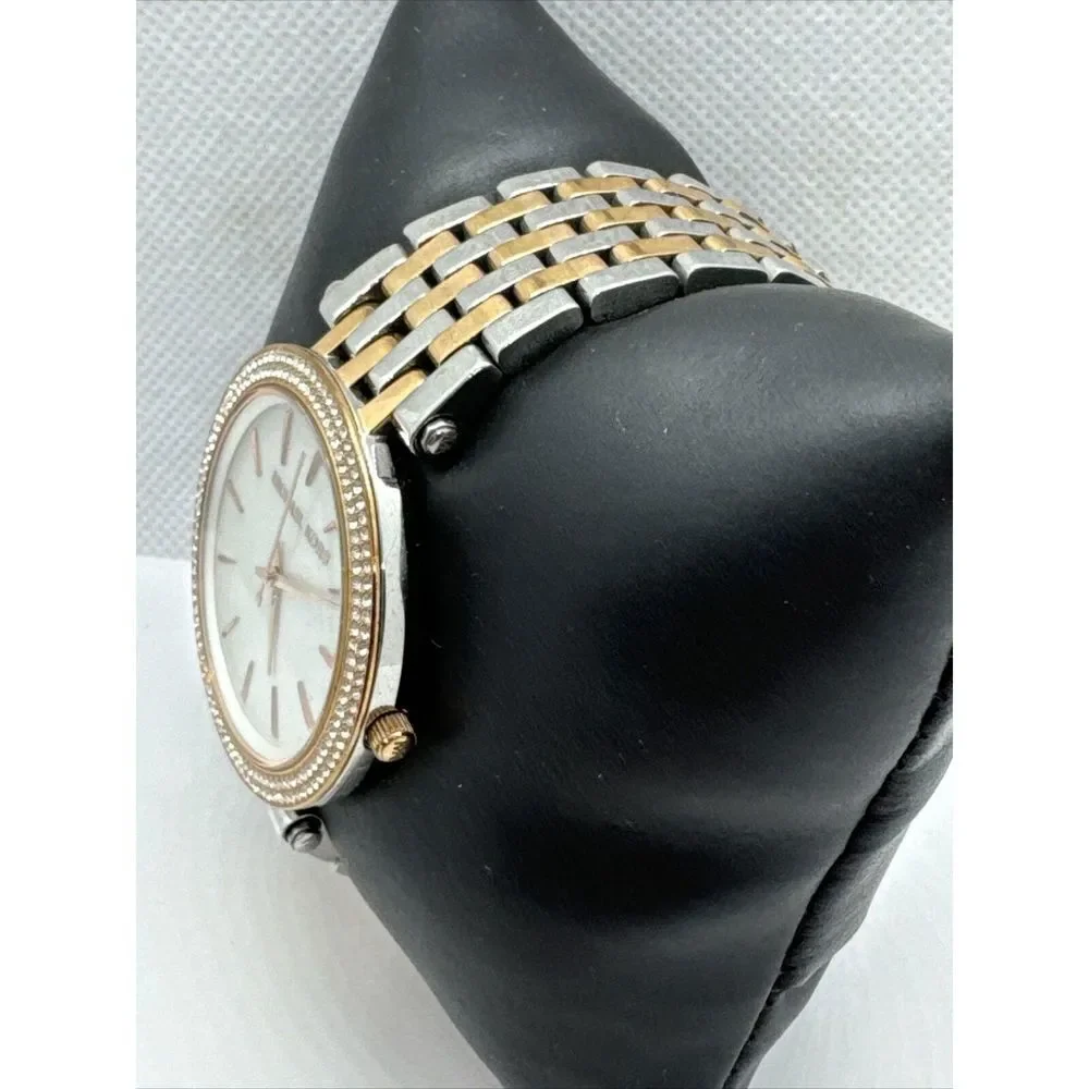 Michael Kors Darci MK3321 Women's Two-Tone Analog Dial Quartz Wrist Watch JNA412
