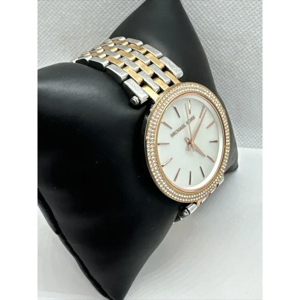 Michael Kors Darci MK3321 Women's Two-Tone Analog Dial Quartz Wrist Watch JNA412