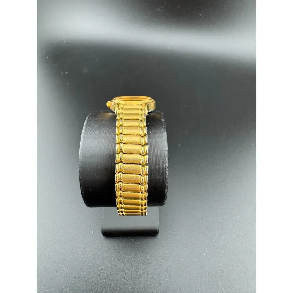 Vintage Seiko Quartz Ladies Watch Gold Tone Champagne