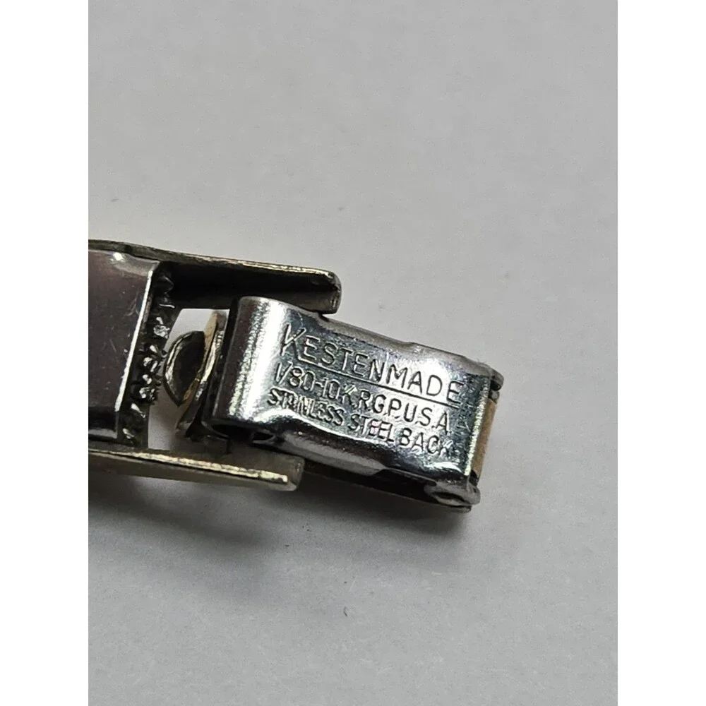 Vintage Wittnauer Womens Swiss Quartz Textured Dial 10K RGP Bracelet New Battery