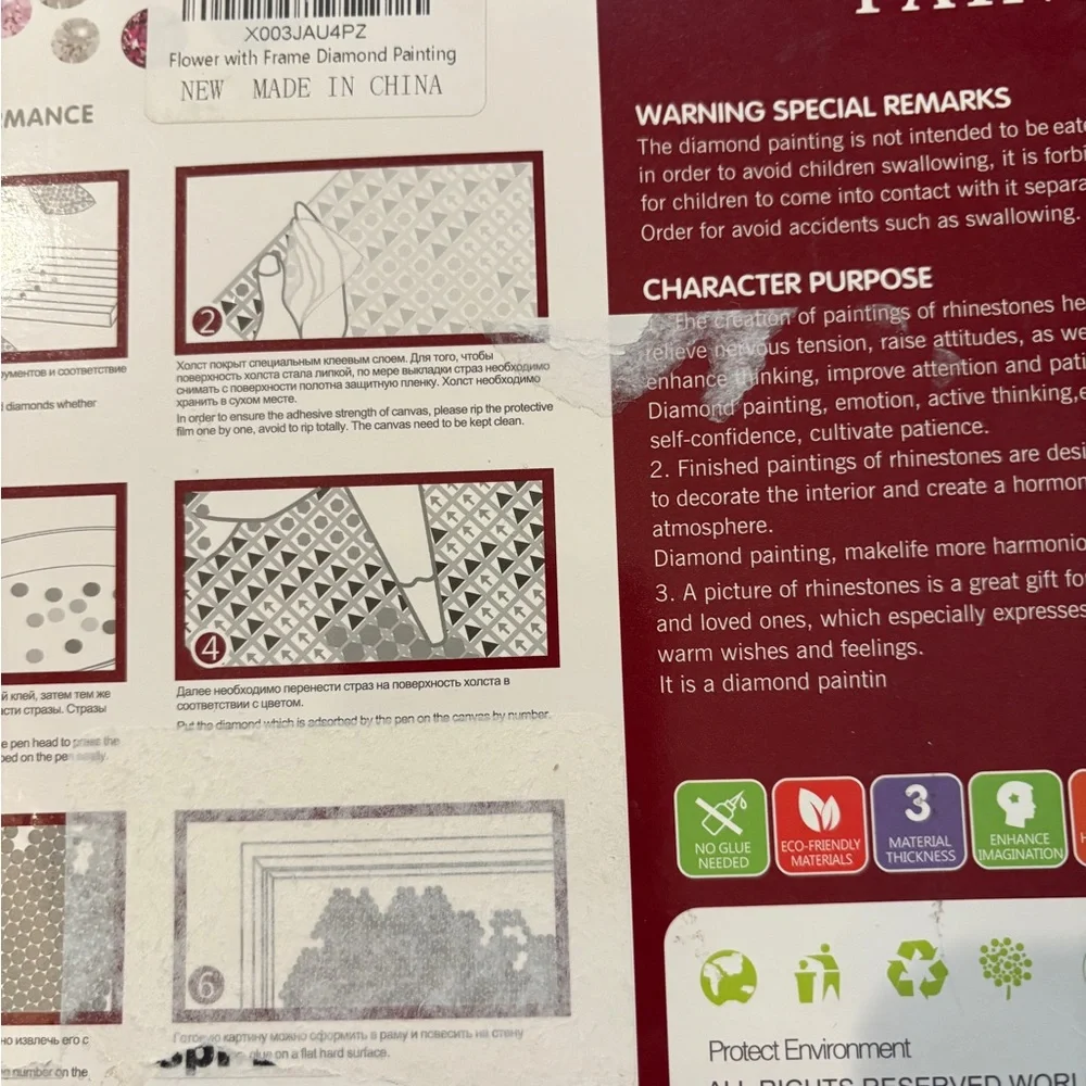 🌸 Diamond Painting Kit - Floral Garden 🌼 | NWT & Sealed!
