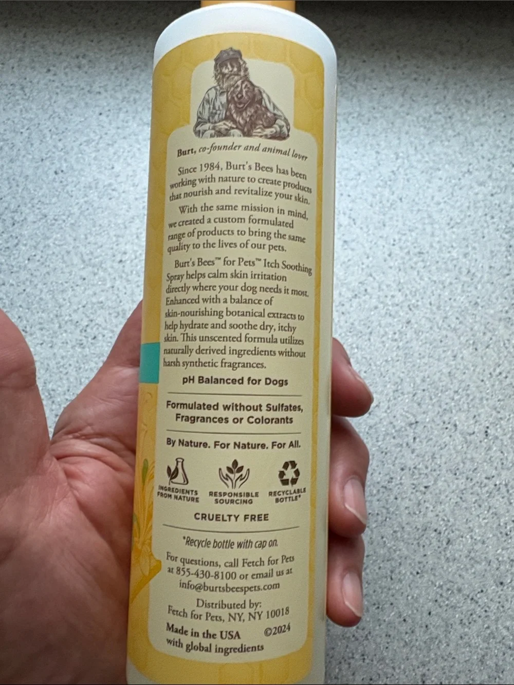 Burts Bees soothes itchy