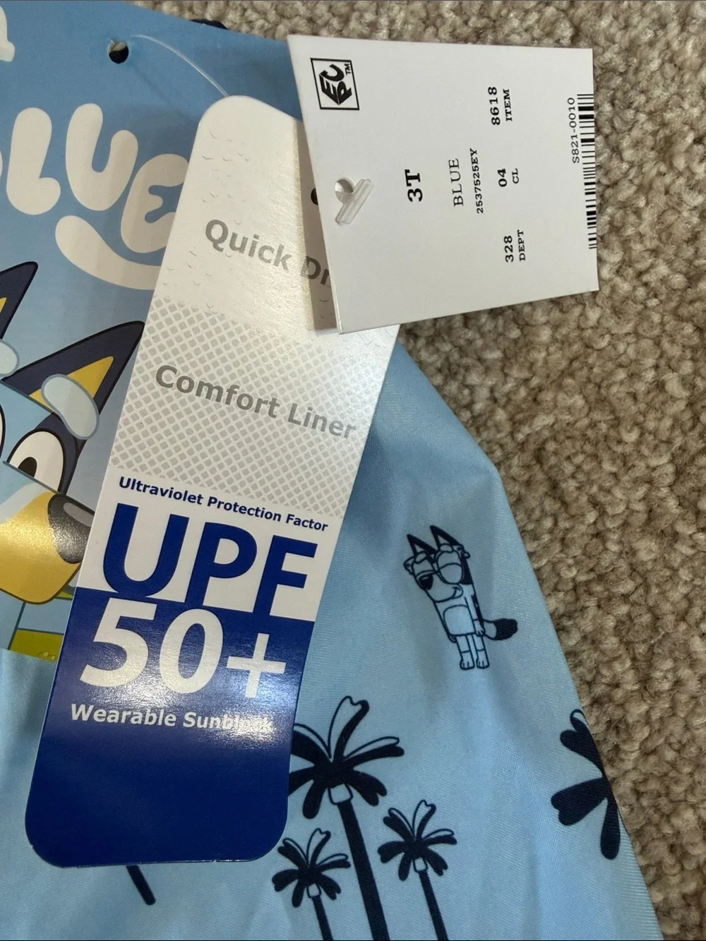 Bluey light blue