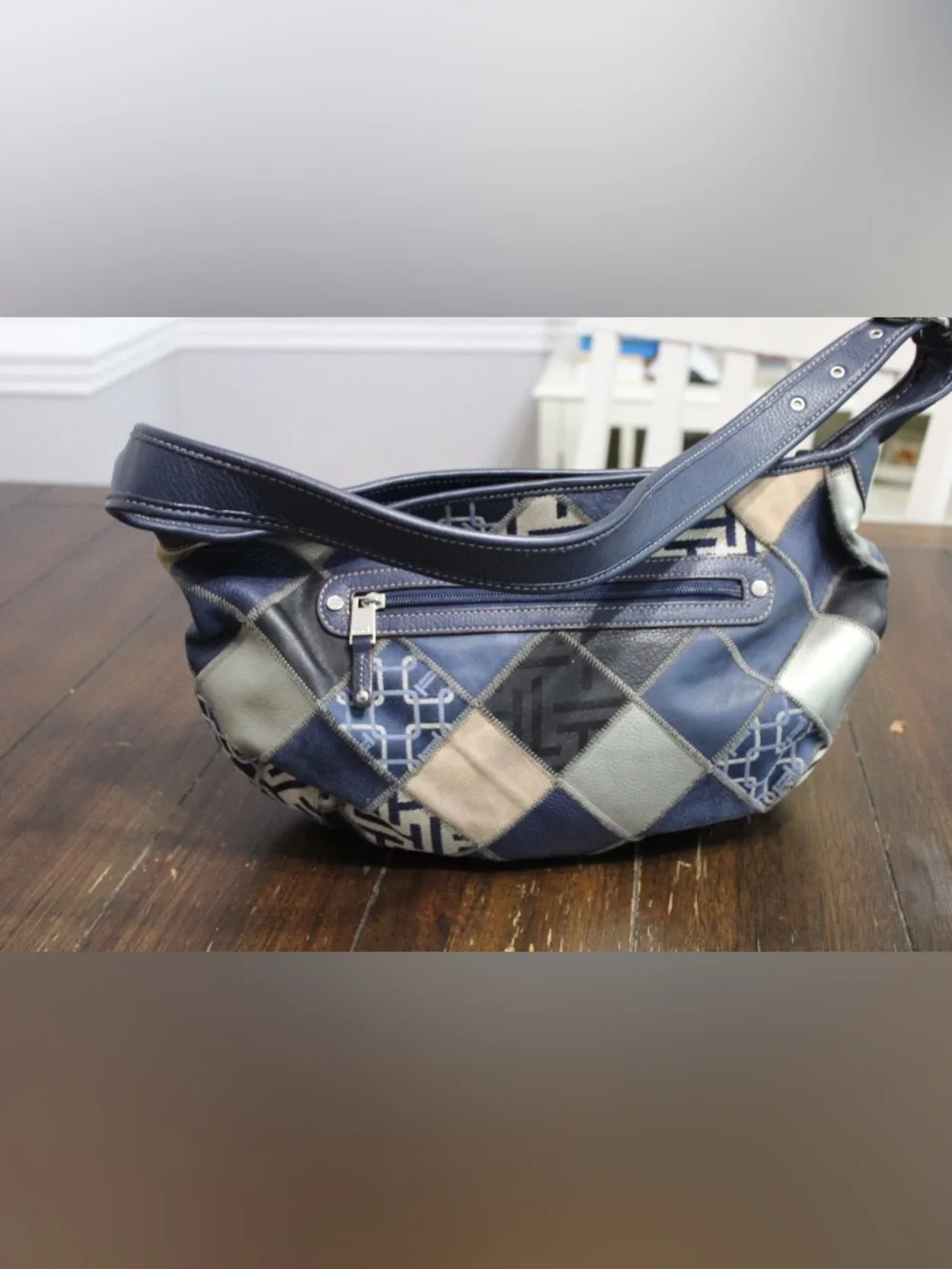 Tignanello patchwork hobo
