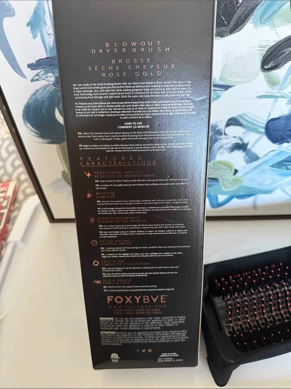 foxybae styling brush
