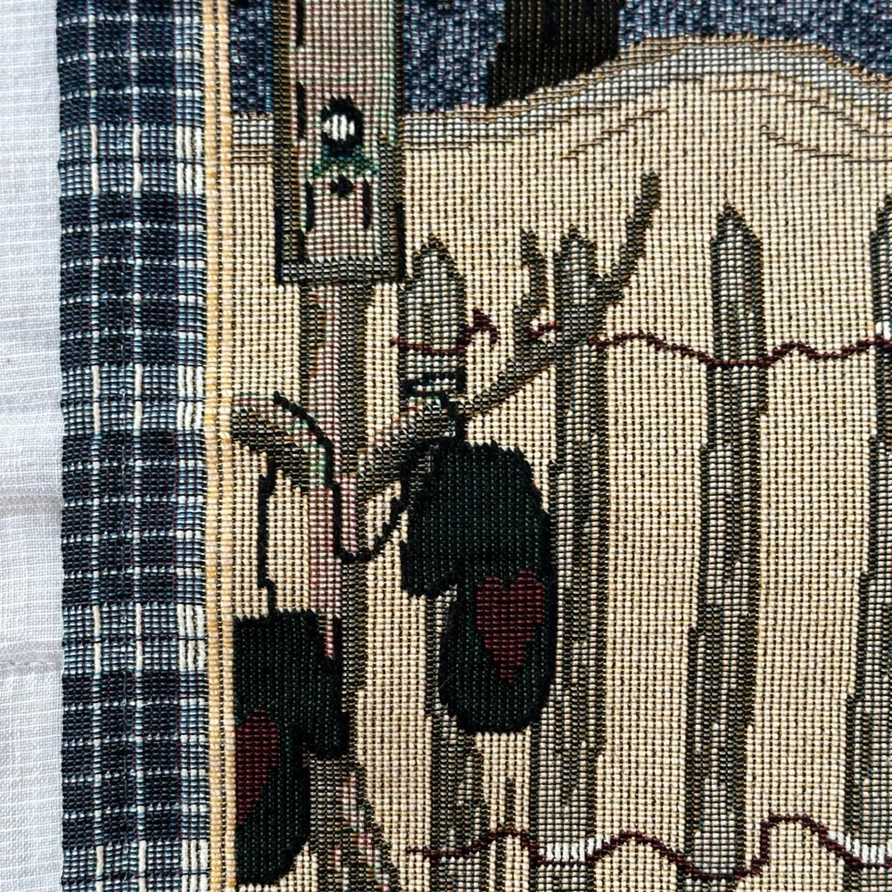 N/A christmas tapestry