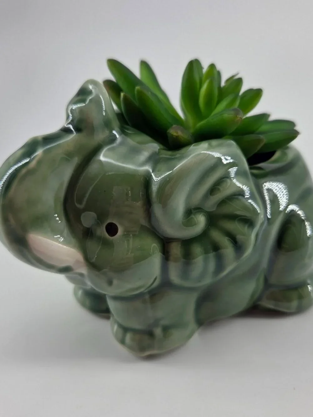 Vintage celadon green