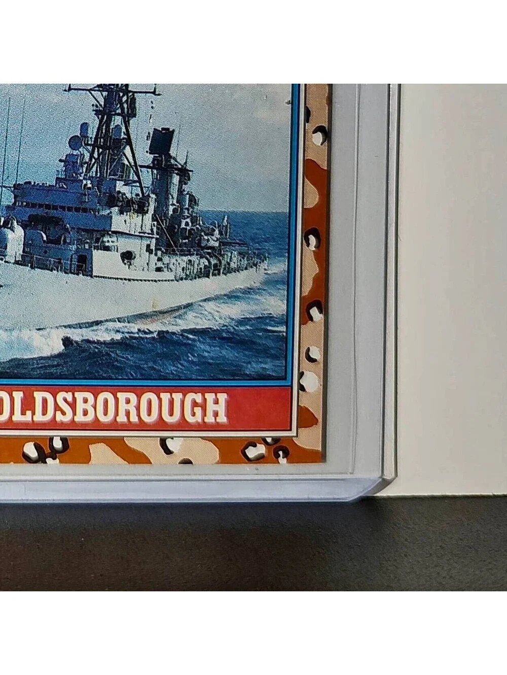 USS Goldsborough 1991 Topps Desert Storm #123 Card