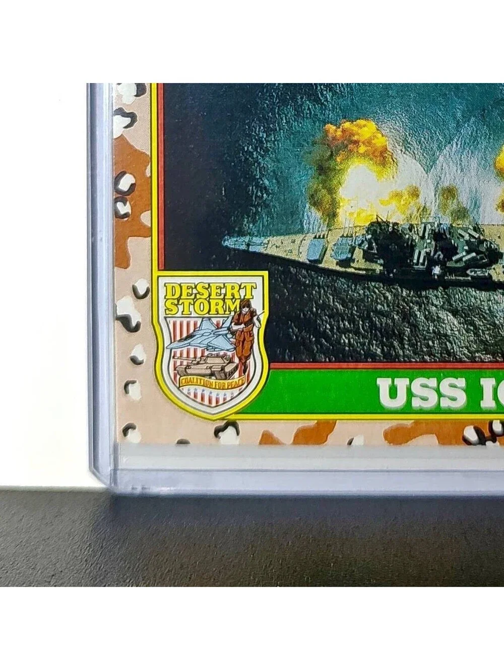USS Iowa 1991 Topps Desert Storm #59 Card