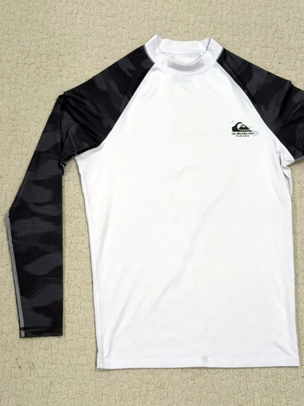Men's Quiksilver Hawaii Long Sleeve Rash Guard Size Medium