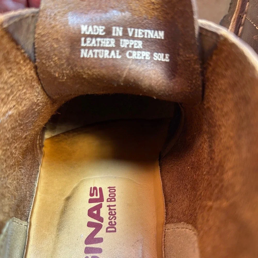 Clarks leather boot