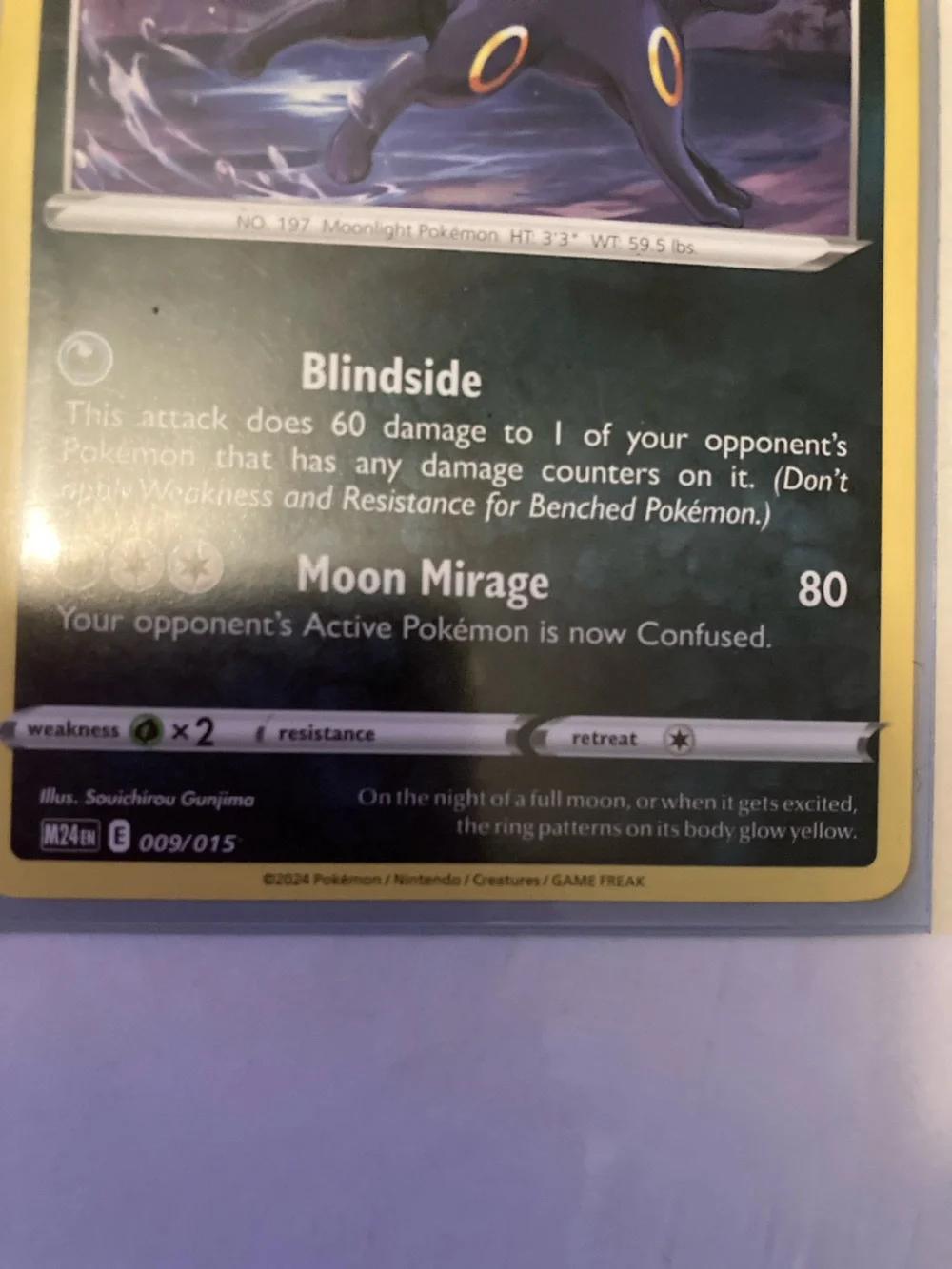 Pokemon official umbreon
