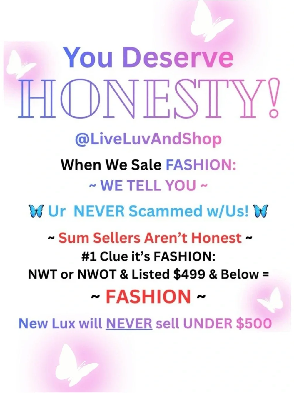 N/A this nwot