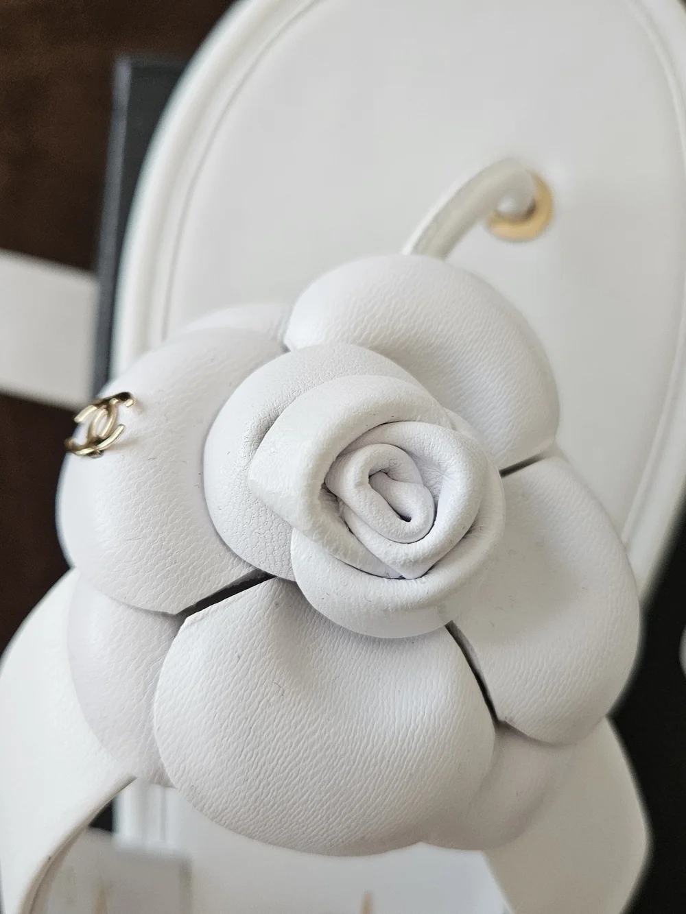 CHANEL elegant white