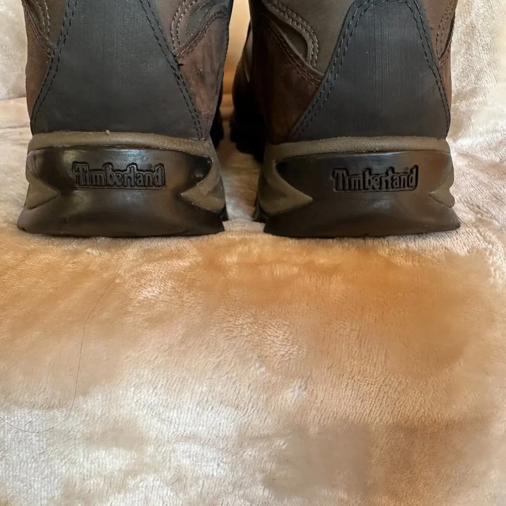 Timberland Mt Maddsen Men's Wide Waterproof Mid Hiking Boots Dark Brown Mens 13W