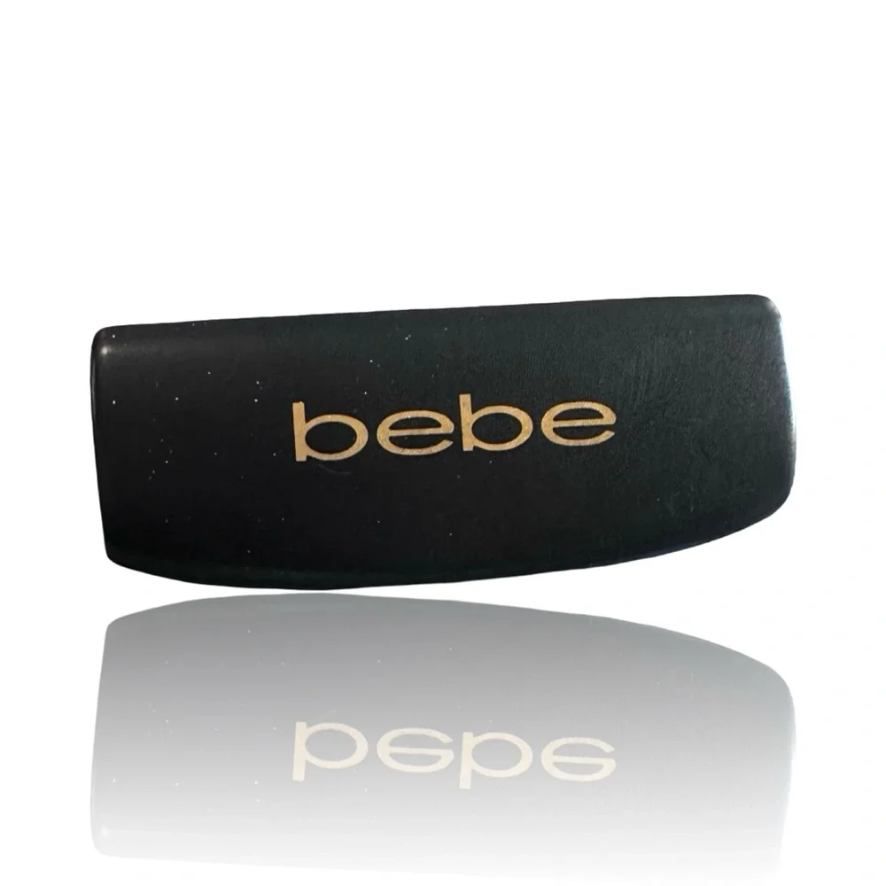 bebe designer Black Gold Glasses case