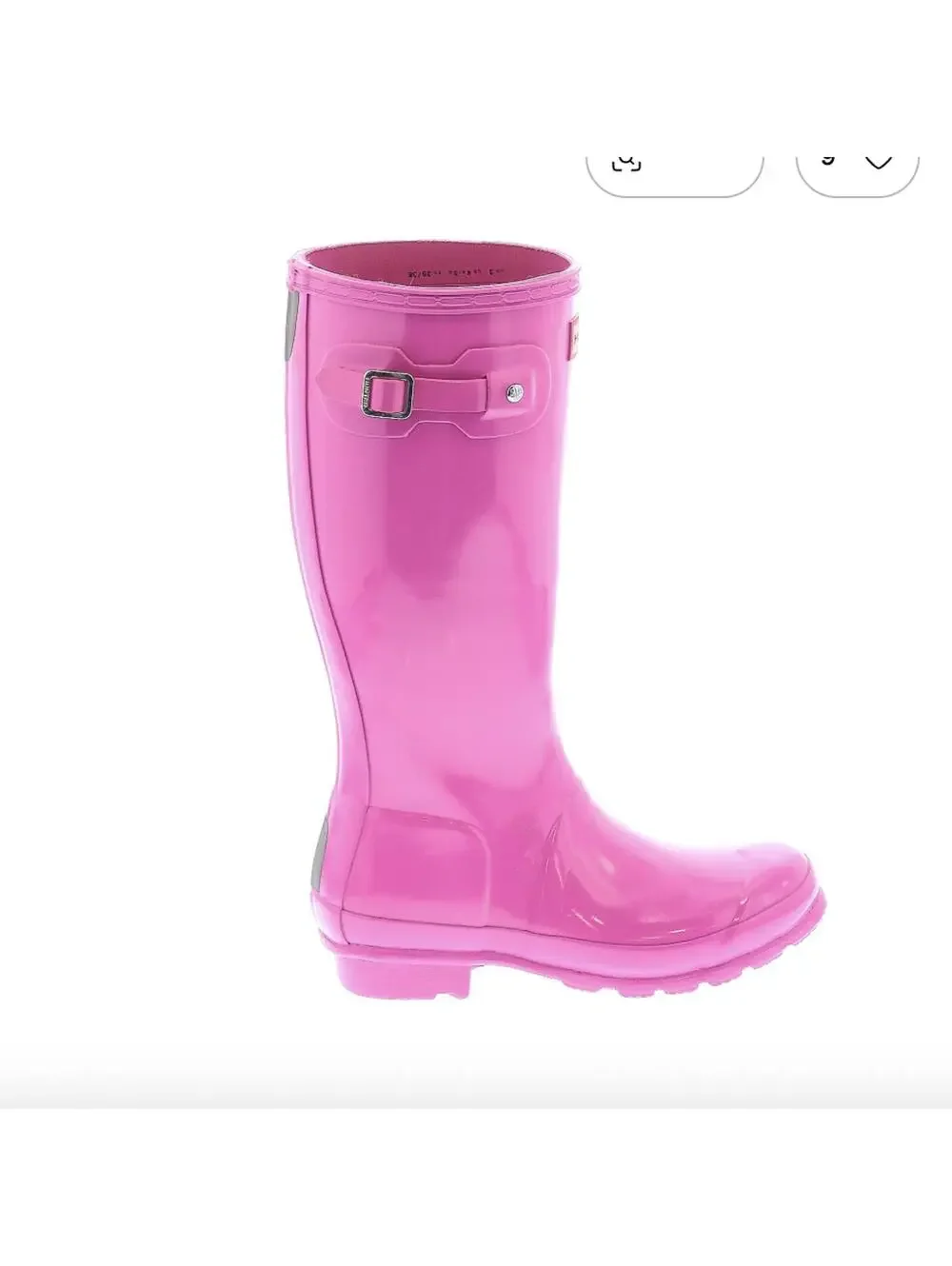 Hunter Pink Rain Boots Size UK 4 / US 6