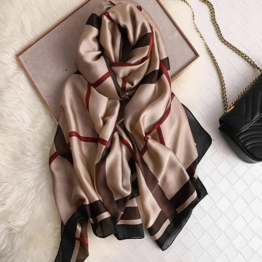 Mulberry Silk Fashion Scarf Or Shawl NEW
