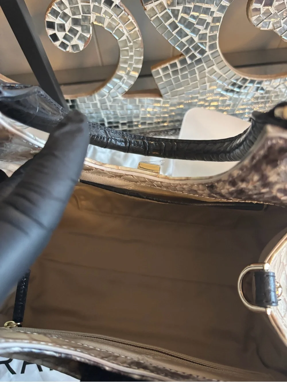 Brahmin texture sleek