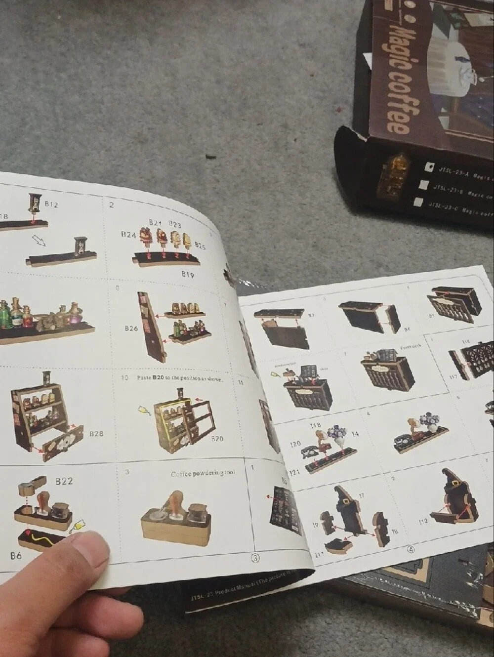 Magic Coffee DIY Book Nook Kit