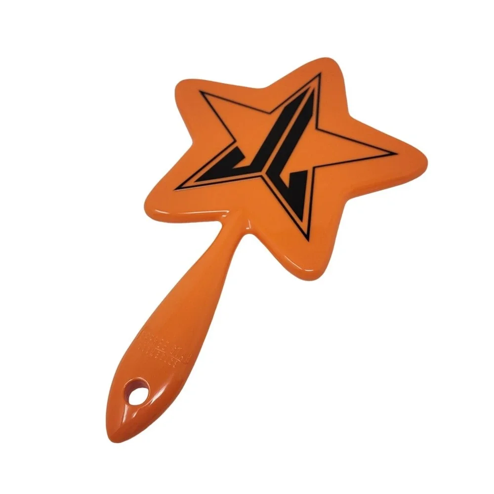 Jeffree Star Cosmetics 2019 Limited Edition Halloween Hand Mirror‎ Orange Black