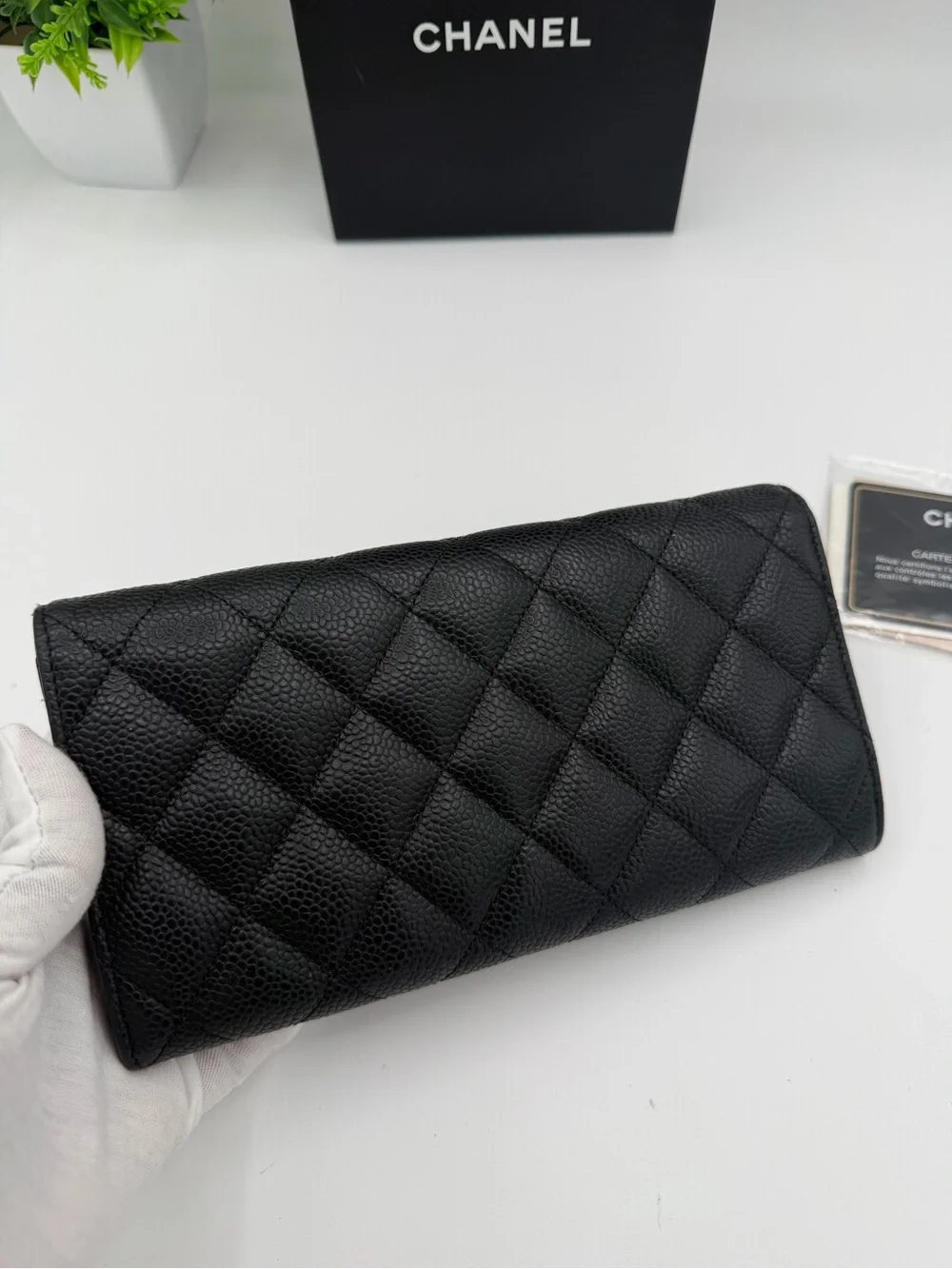 CHANEL authentic black