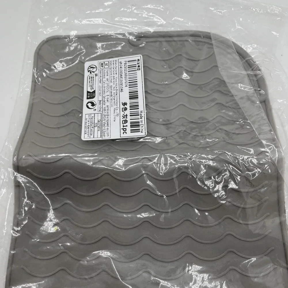 1pc Heat Resistant Silicone Mat for Hair Straighteners & Curling Irons, Non-Slip