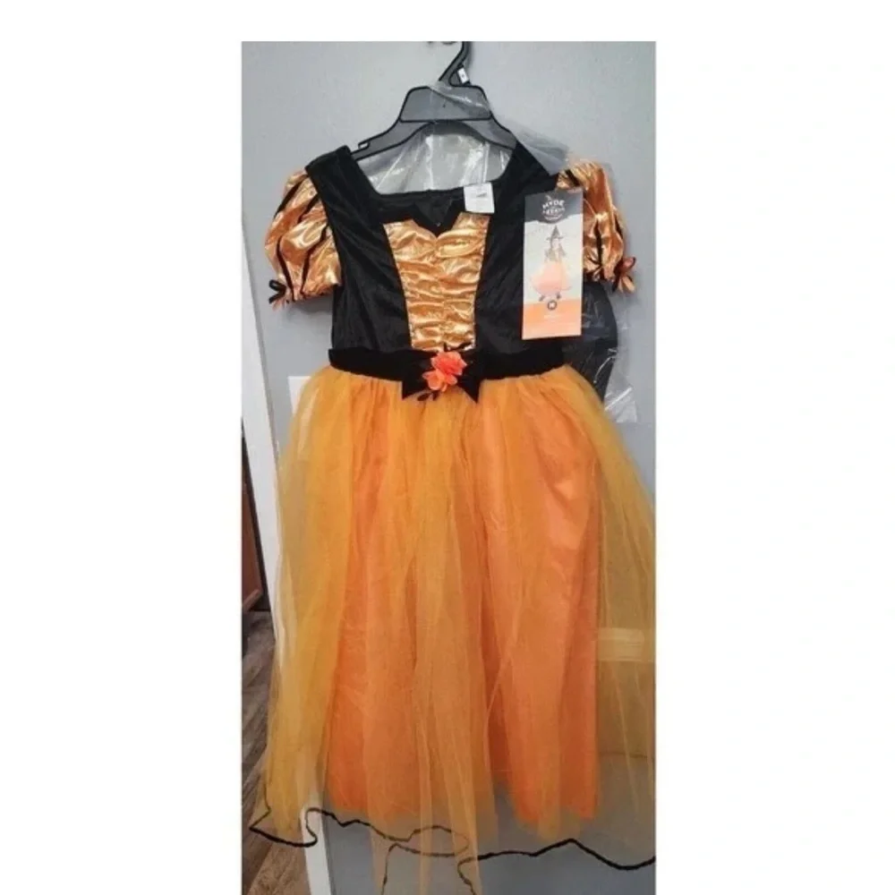 Hide and Eek orange witch costume cute halloween costume M
