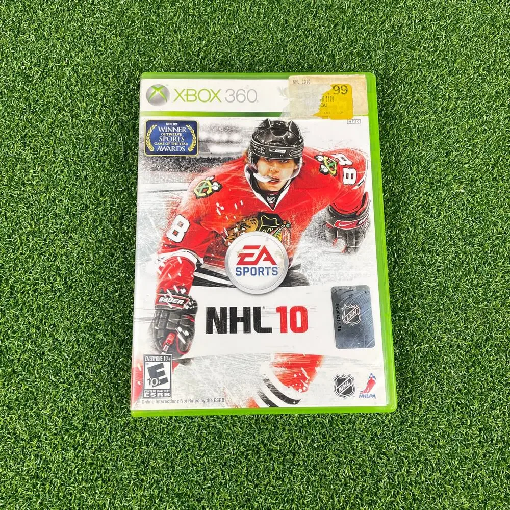 NHL 10 - Xbox 360 - Complete CIB - W Manual