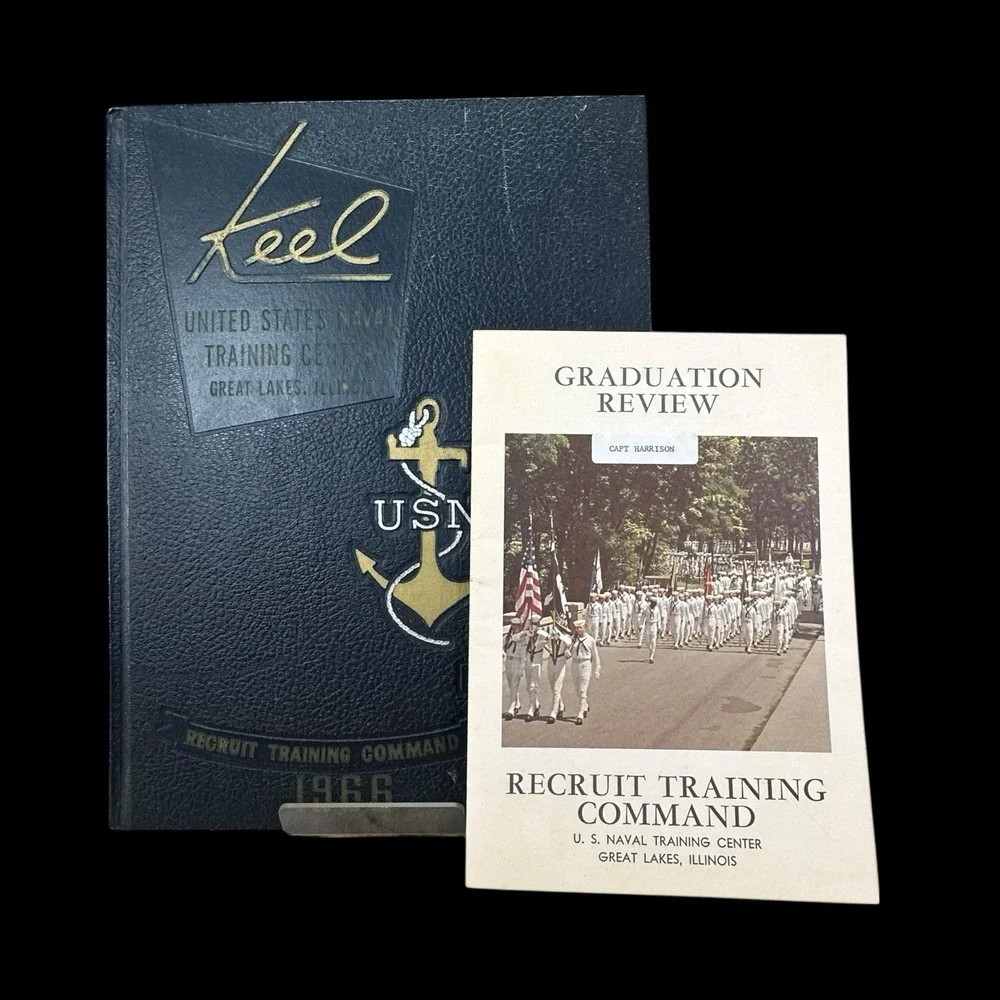 Keel Naval Training Center Recruit Training Command Great Lakes IL 1966 Comp 740
