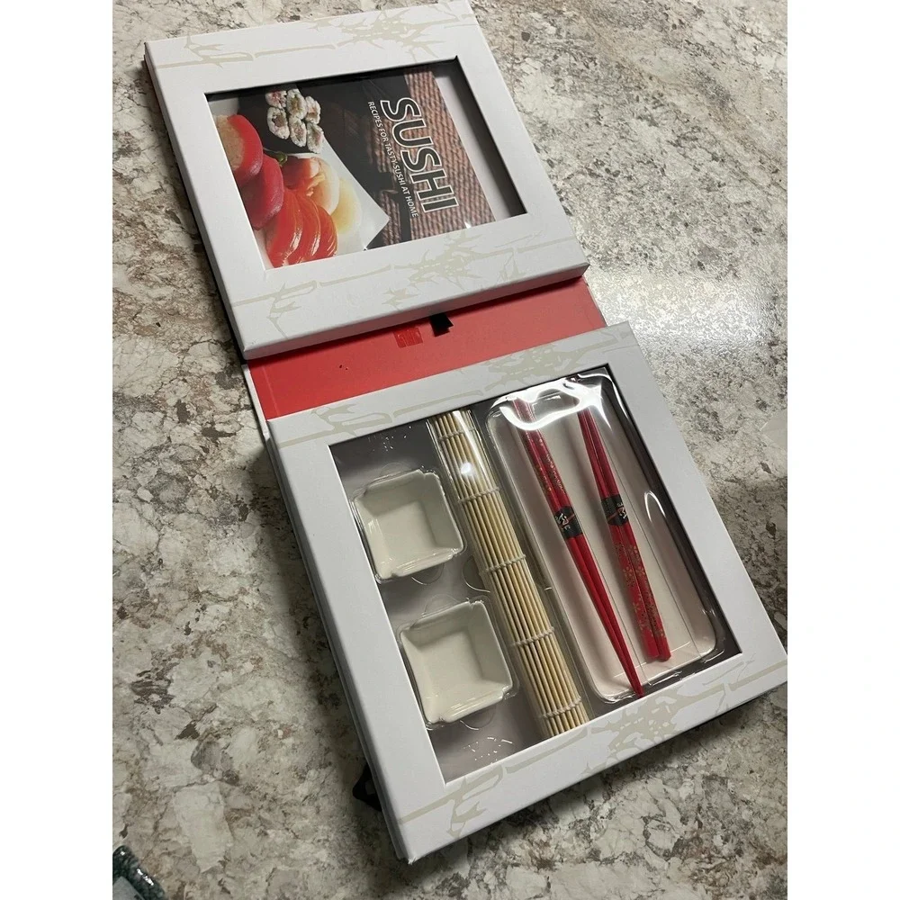 Sushi At Home Kit‎ with Japanese Menu Plate