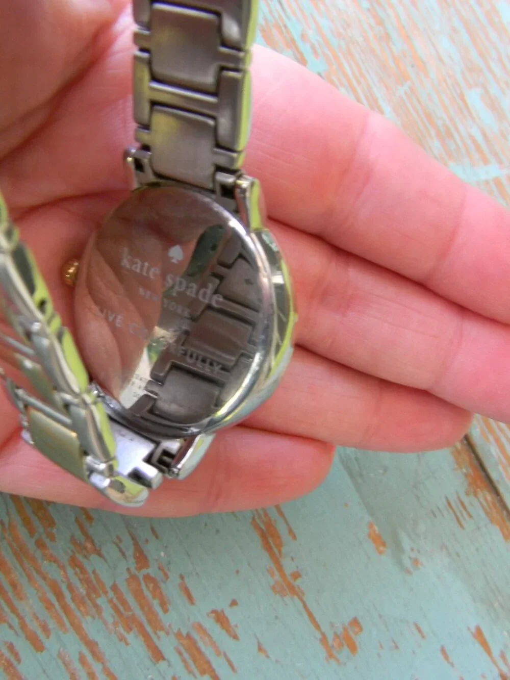 Kate Spade New York Gramercy Grand  Watch Stainless Steel Needs Battery