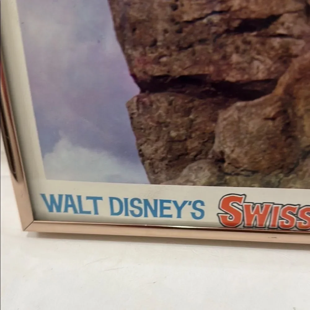 Walt Disney Swiss Family Robinson 11 X 14 In Framed Wall Art 1968 Technicolor