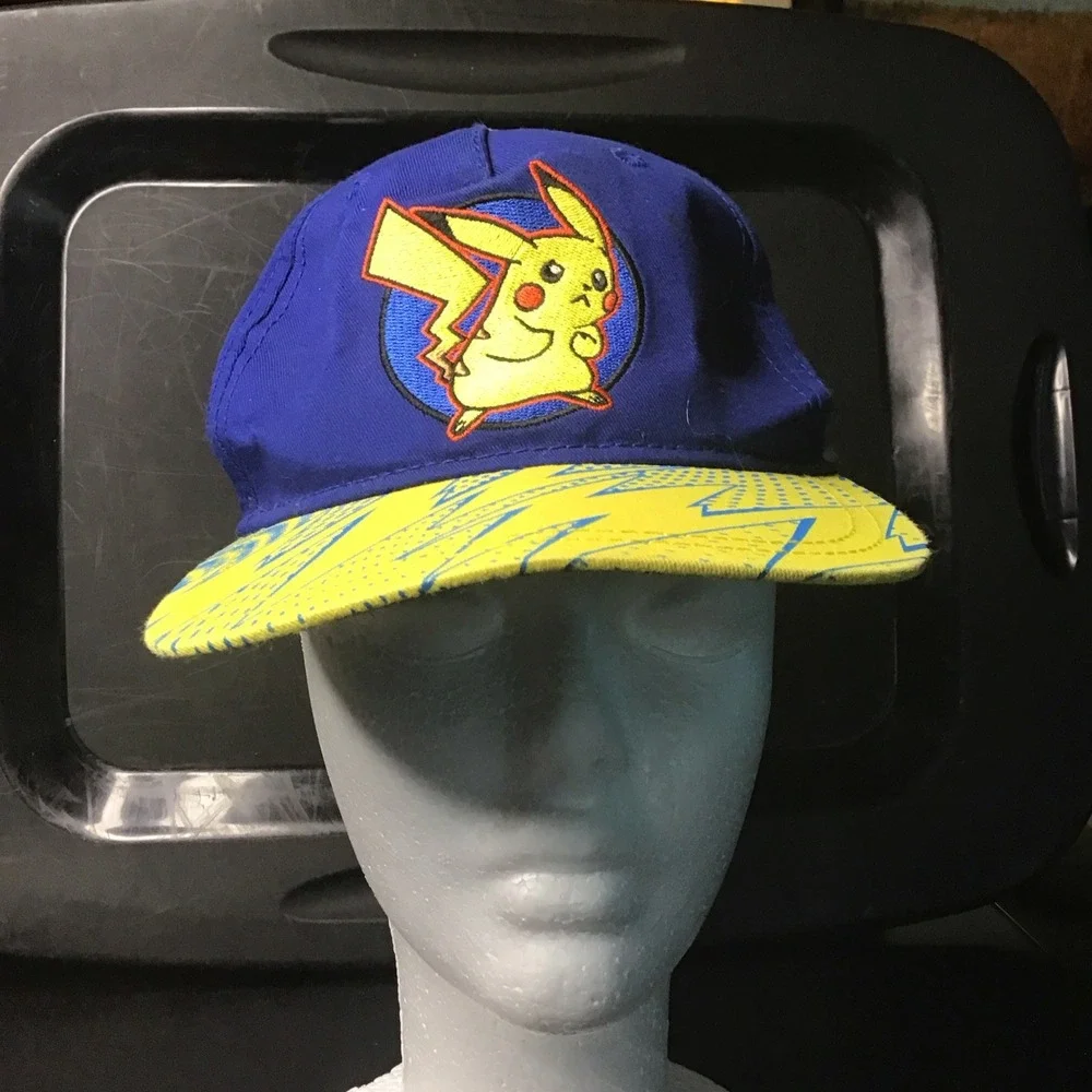 2016 Pokemon‎ Youth Hat Embroidered Pikachu Snap Back