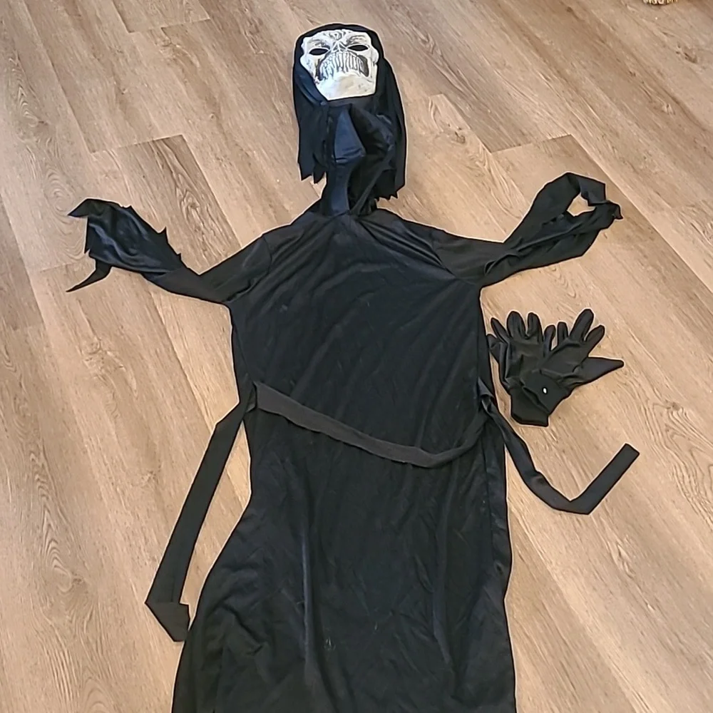 Halloween skeleton costume entire set