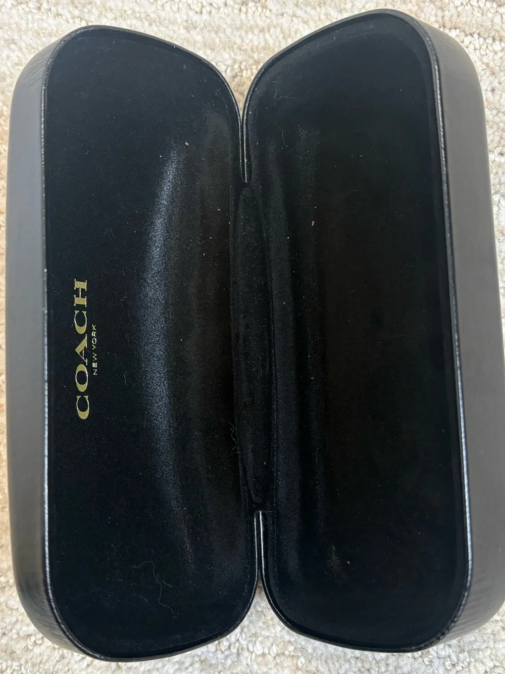 Coach black sunglass