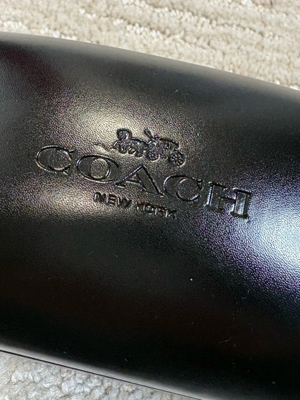 Coach black sunglass