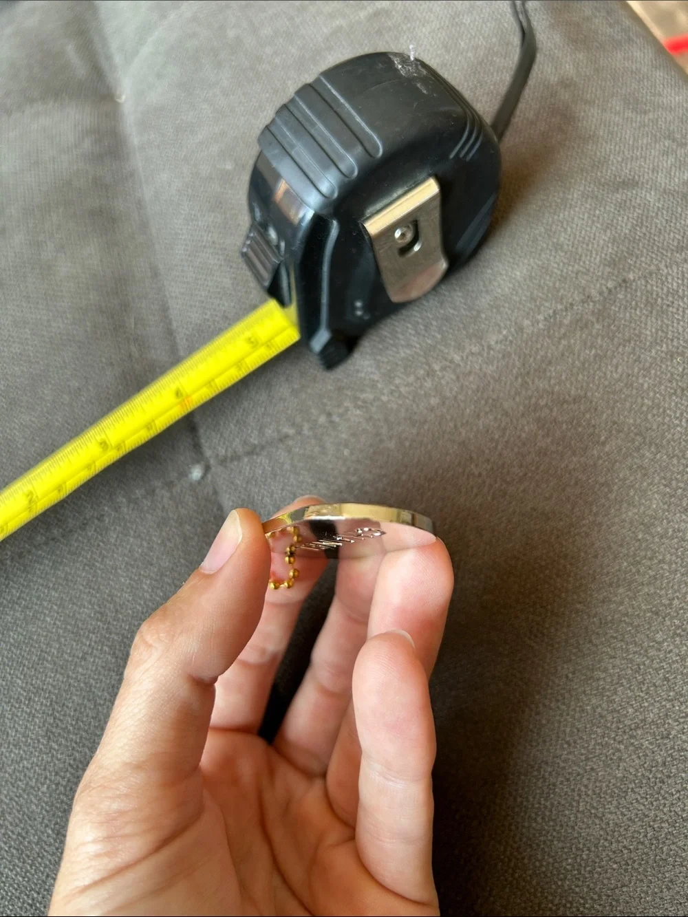 CHANEL dog tag