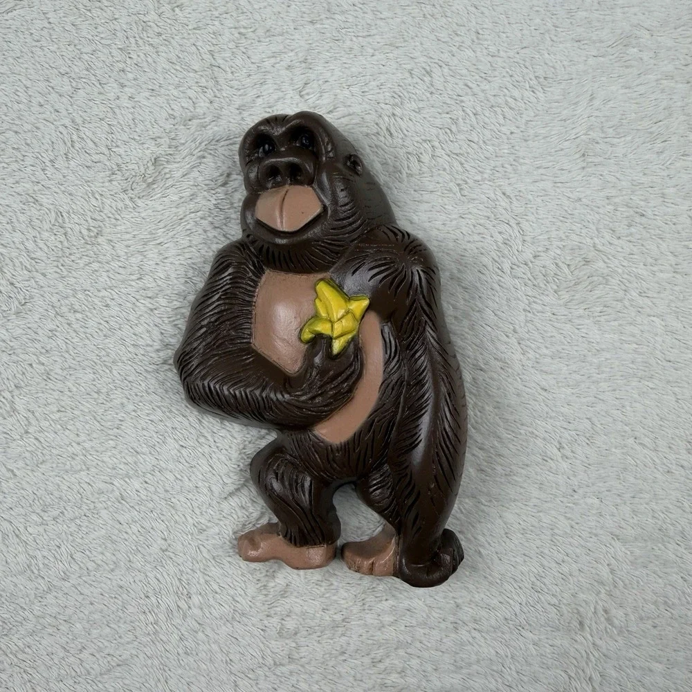 Vintage Burwood‎ Products Co Jungle Safari Animal Wall Art Lot- 90's Boho