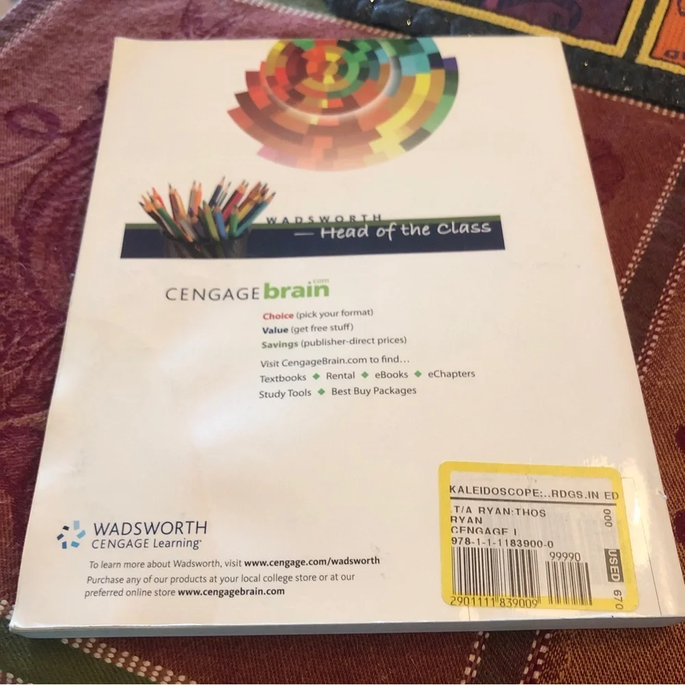 textbook kaleidoscope contemporary