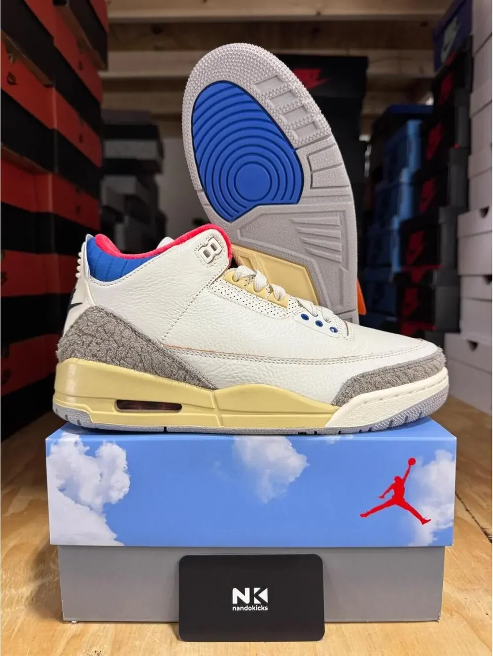 Air Jordan 3 Retro 'Seoul 2.0' IB1482-100 BRAND NEW MENS SIZE 12