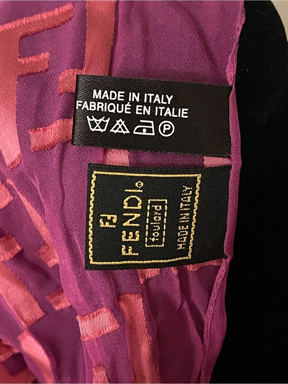 Fendi lightweight silk
