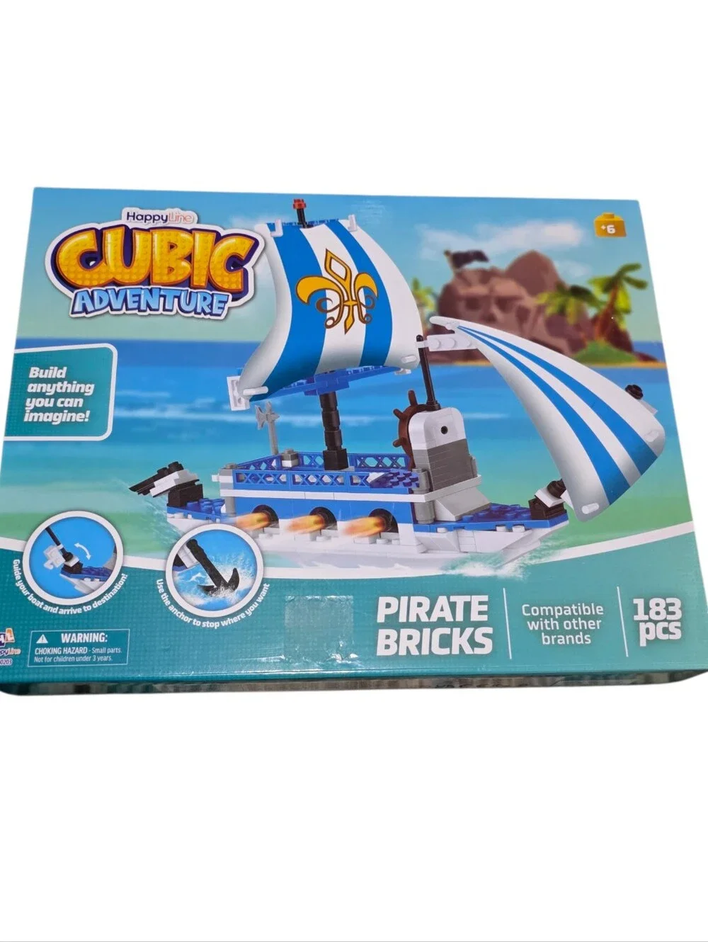 New Pirate Bricks Cubic Adventure