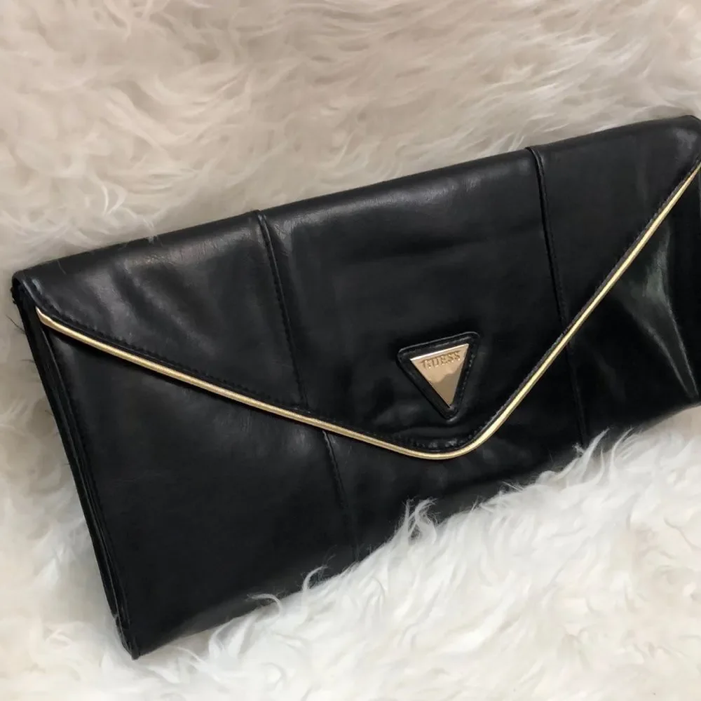 Guess designer clutch