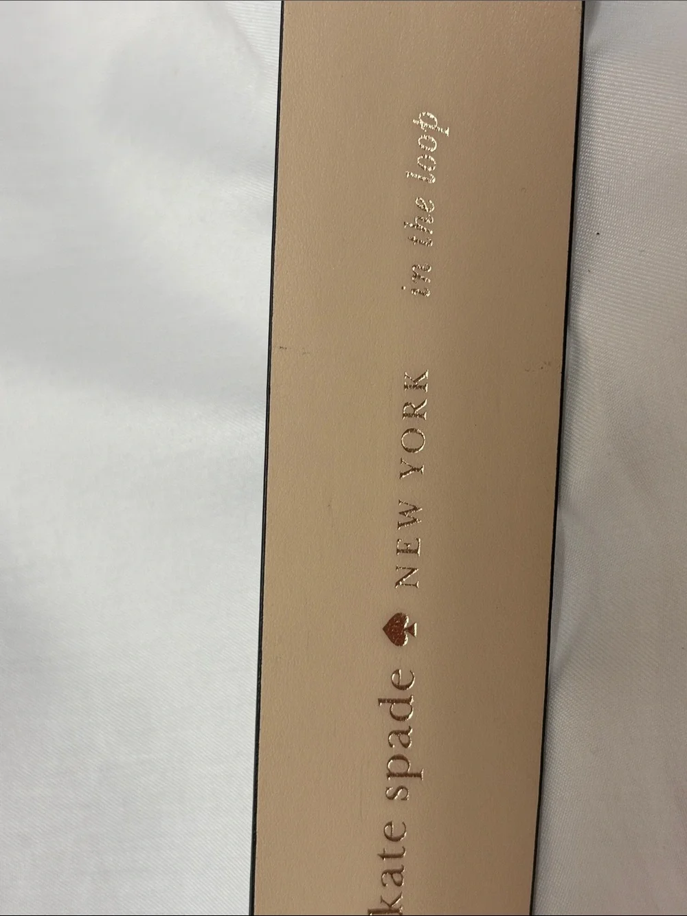 kate spade glossy black