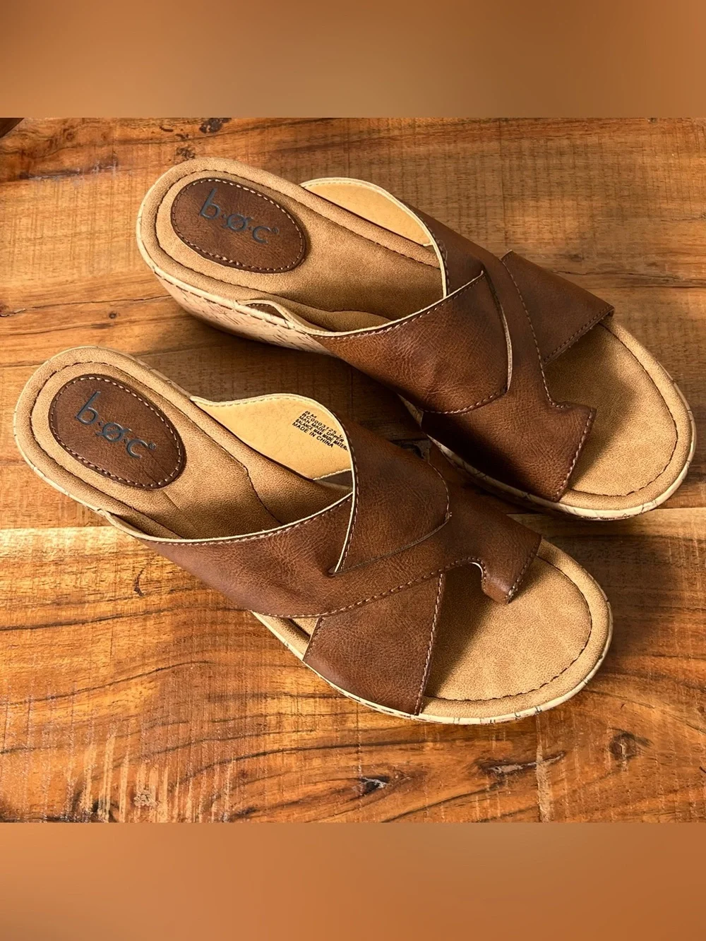 boc leather faux