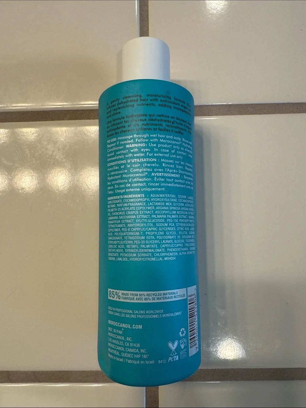 Moroccanoil hydrating shampoo