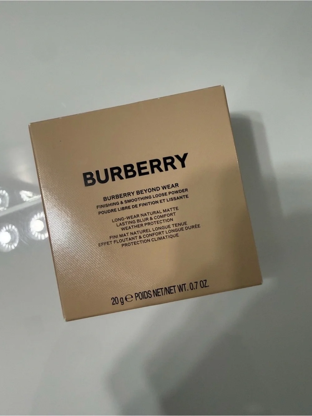 Burberry reposhing this