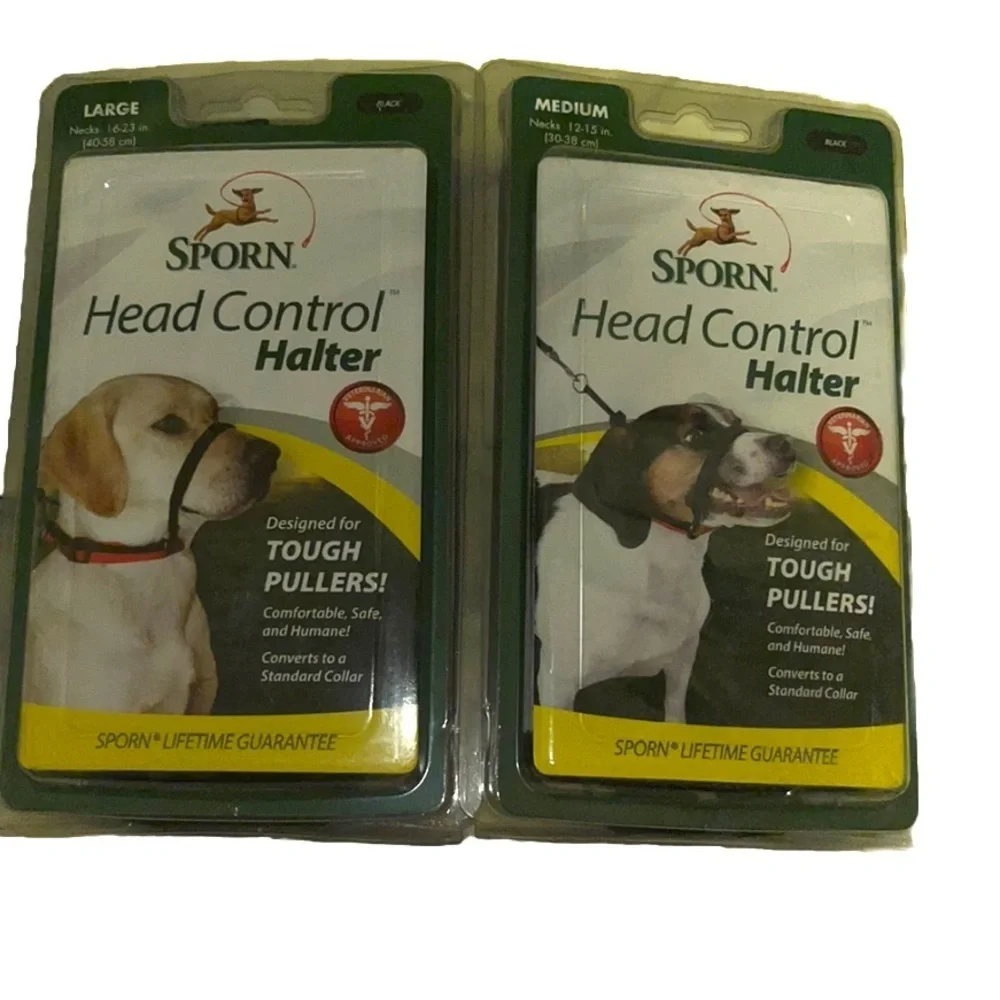 SPORN control halter dogs