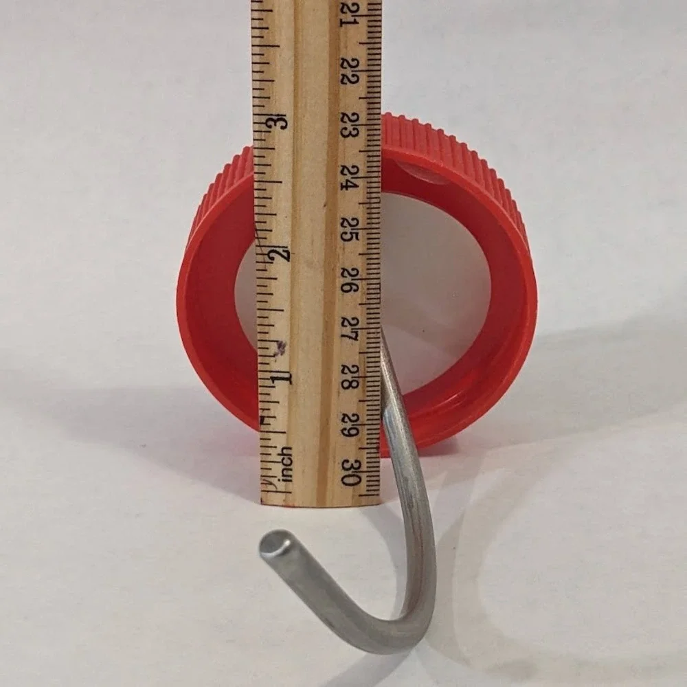 Vintage Manual Hand Crank Nut Butter Dough Hook Mixer Attachment Handle 8.5